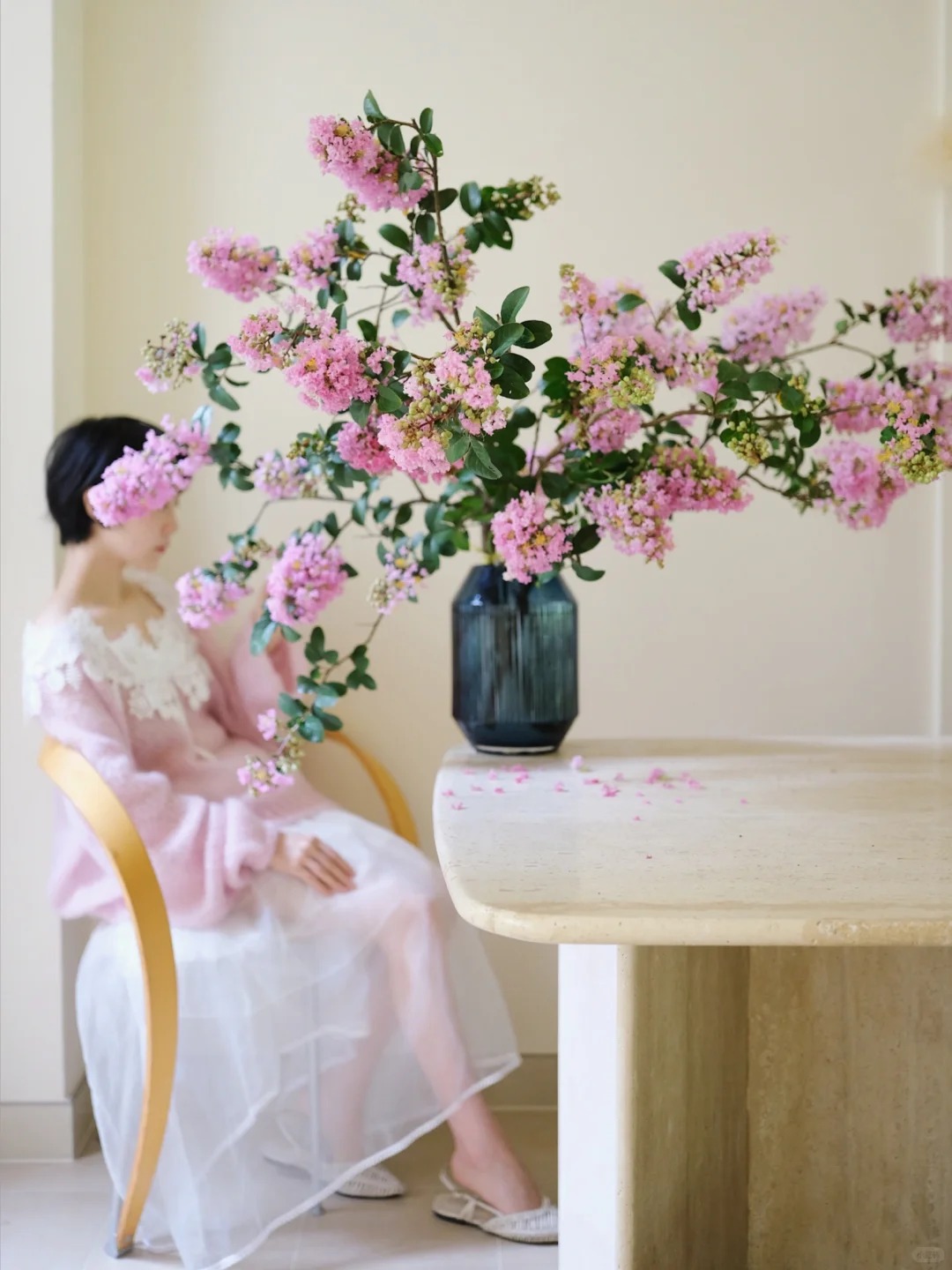 Mùa hoa tử vi này qua rồi, tôi cứ tiếc mãi: Chưng một bình trong nhà, phúc khí như tràn đầy, mọi sự an yên bền lâu - Ảnh 3. Mùa hoa tử vi này qua rồi, tôi cứ tiếc mãi: Chưng một bình trong nhà, phúc khí như tràn đầy, mọi sự an yên bền lâu - Ảnh 3.