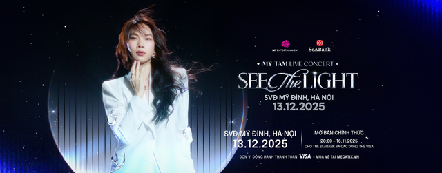 Đặc quyền SeABank tại Live concert Mỹ Tâm: Chủ thẻ nhận ưu đãi vượt trội, mở rộng phương thức thanh toán- Ảnh 1. Đặc quyền SeABank tại Live concert Mỹ Tâm: Chủ thẻ nhận ưu đãi vượt trội, mở rộng phương thức thanh toán- Ảnh 1.