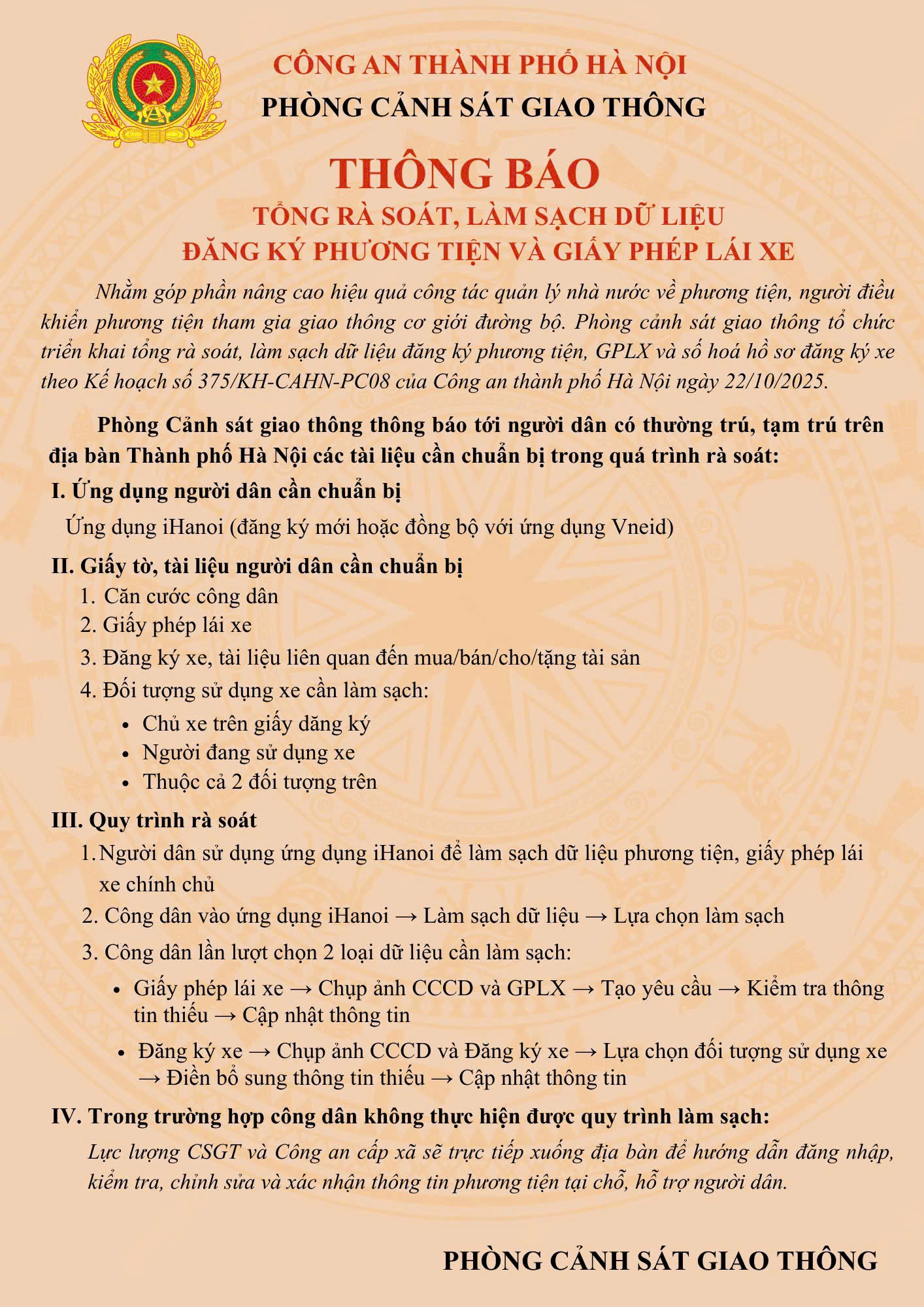 CSGT Hà Nội yêu cầu tất cả người dân cần làm ngay việc này- Ảnh 1. CSGT Hà Nội yêu cầu tất cả người dân cần làm ngay việc này- Ảnh 1.