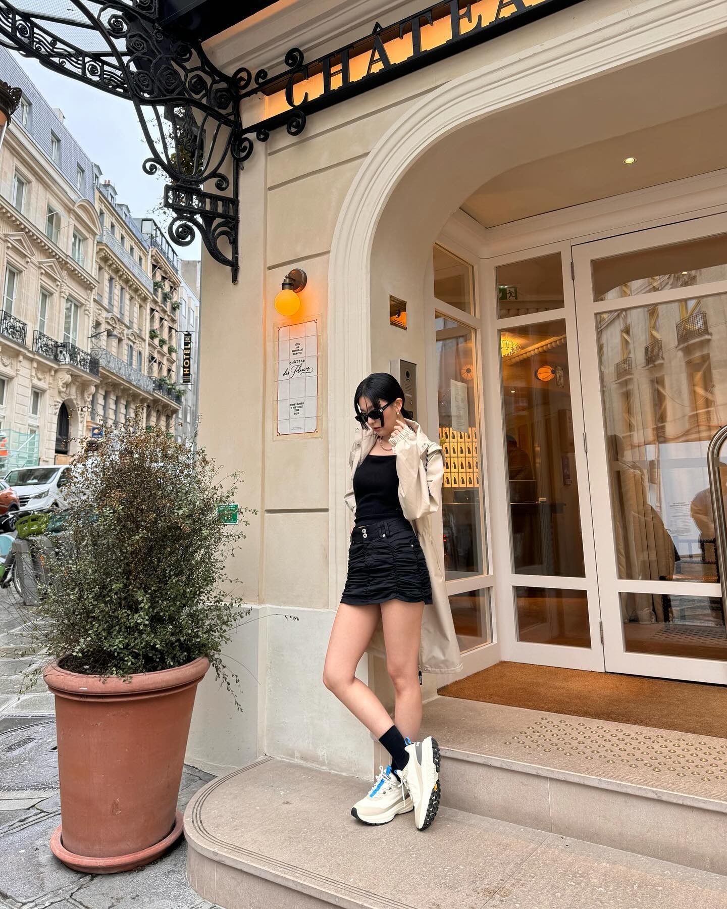 Sao nữ Hàn cao 1m61 nhưng không ai nhận ra vì style siêu tôn dáng, đẹp chuẩn fashionista - Ảnh 4.