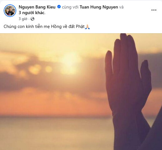 Bằng Kiều lại vướng tranh cãi, phải lập tức xoá bài về mẹ Tuấn Hưng - Ảnh 4. Bằng Kiều lại vướng tranh cãi, phải lập tức xoá bài về mẹ Tuấn Hưng - Ảnh 4.