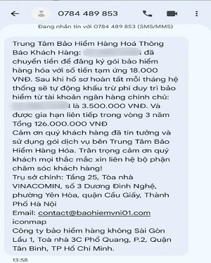 Sau khi chuyển khoản 92 nghìn cho shipper, người phụ nữ ở Cà Mau nhận thông báo: