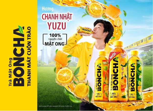 Trà Mật Ong BONCHA sáng tạo thanh mát, ra mắt hương Chanh Nhật Yuzu thời thượng - Ảnh 1.