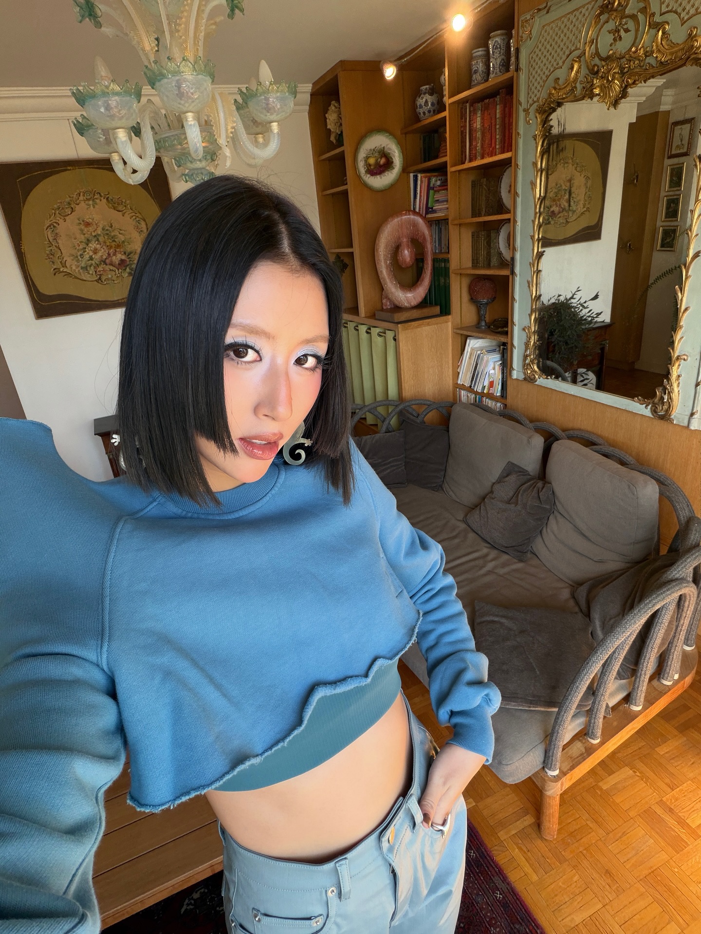 Không phân biệt được đâu là Quỳnh Anh Shyn, đâu là Jisoo!- Ảnh 12.