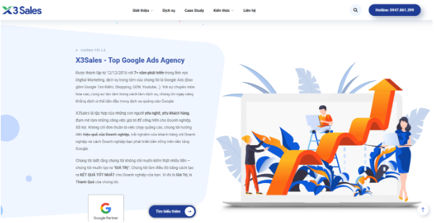 Kinh nghiệm X3Sales triển khai Google Ads cho 20+ ngành nghề khác nhau - Ảnh 2.