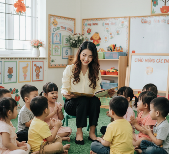 &ldquo;Sốc&rdquo; v&igrave; 500 ngh&igrave;n đồng &ldquo;ban ph&aacute;t&rdquo;, c&ocirc; gi&aacute;o mầm non TP.HCM bỏ chức Hiệu trưởng, mở lớp học nhỏ: L&ograve;ng nhẹ nh&otilde;m v&ocirc; c&ugrave;ng!- Ảnh 3.