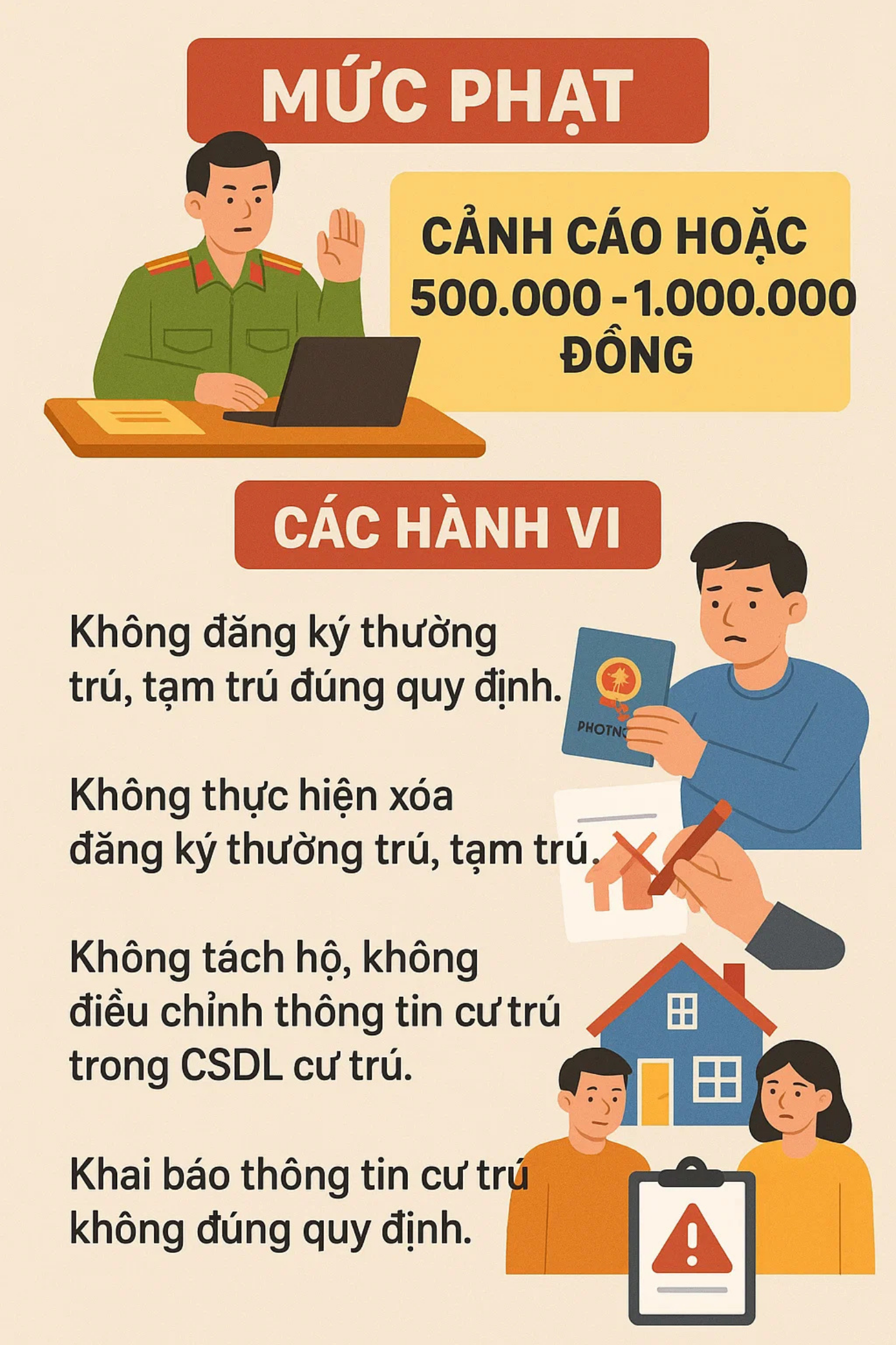 Thông báo khẩn liên quan đến thường trú, tạm trú của tất cả người dân cả nước từ ngày 15/12- Ảnh 1.