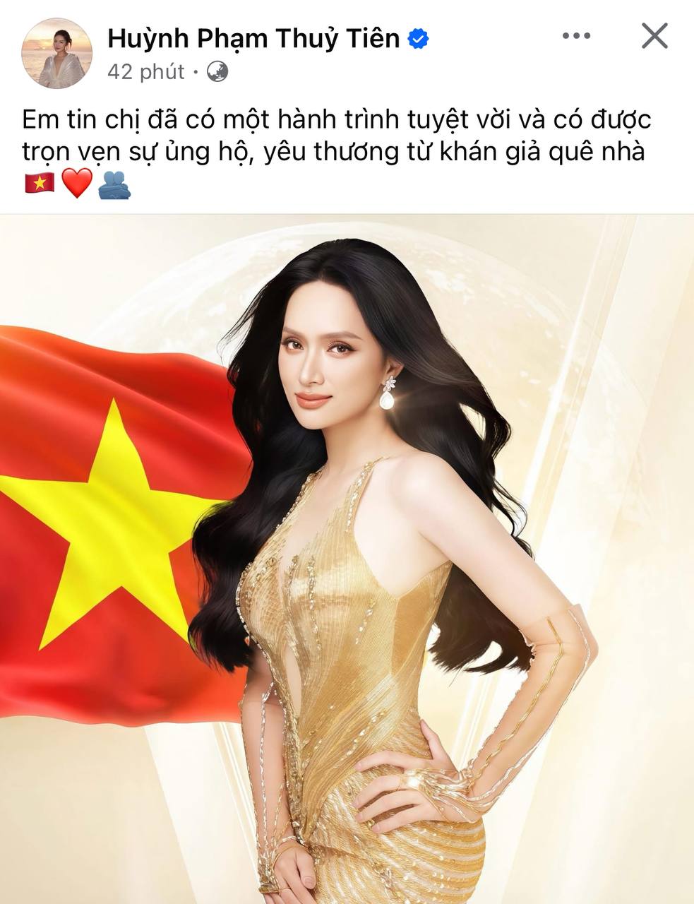 Hương Giang xin lỗi, dàn sao Việt an ủi, fan quốc tế bất mãn vì kết quả tại Miss Universe!- Ảnh 9.
