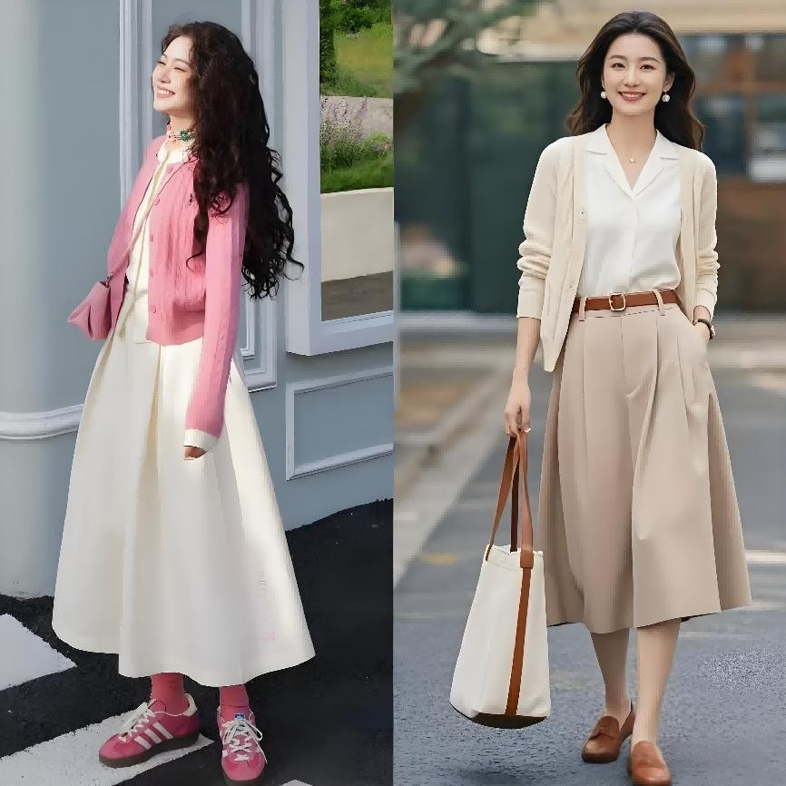 Tại sao phụ nữ thanh lịch đều thích mặc “áo khoác + váy dài” vào mùa lạnh? - Ảnh 13.