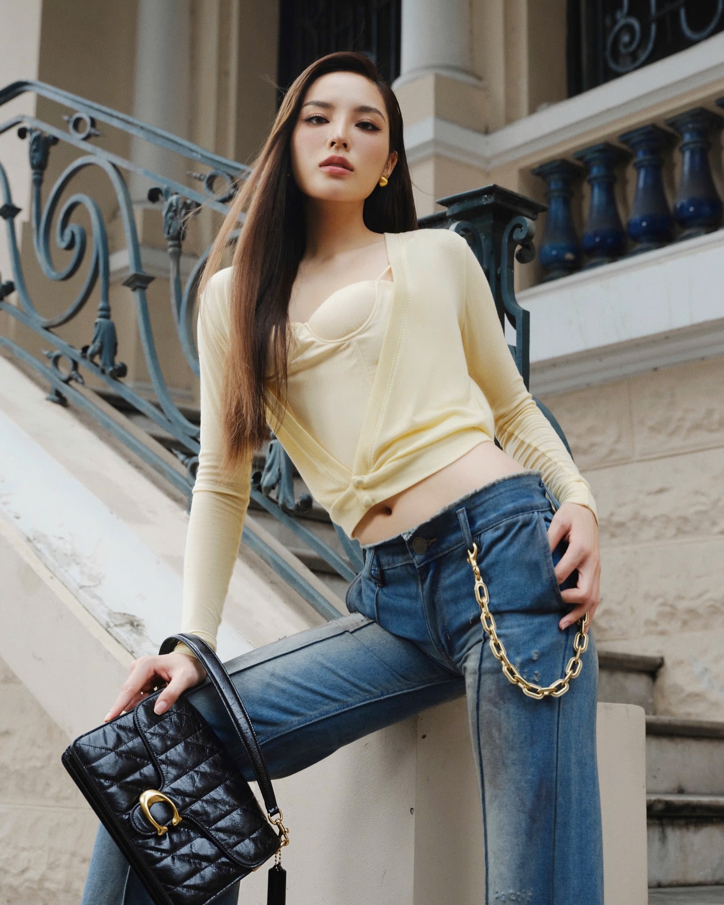 24 giây đưa Kỳ Duyên lên sánh ngang với Kendall Jenner- Ảnh 13.