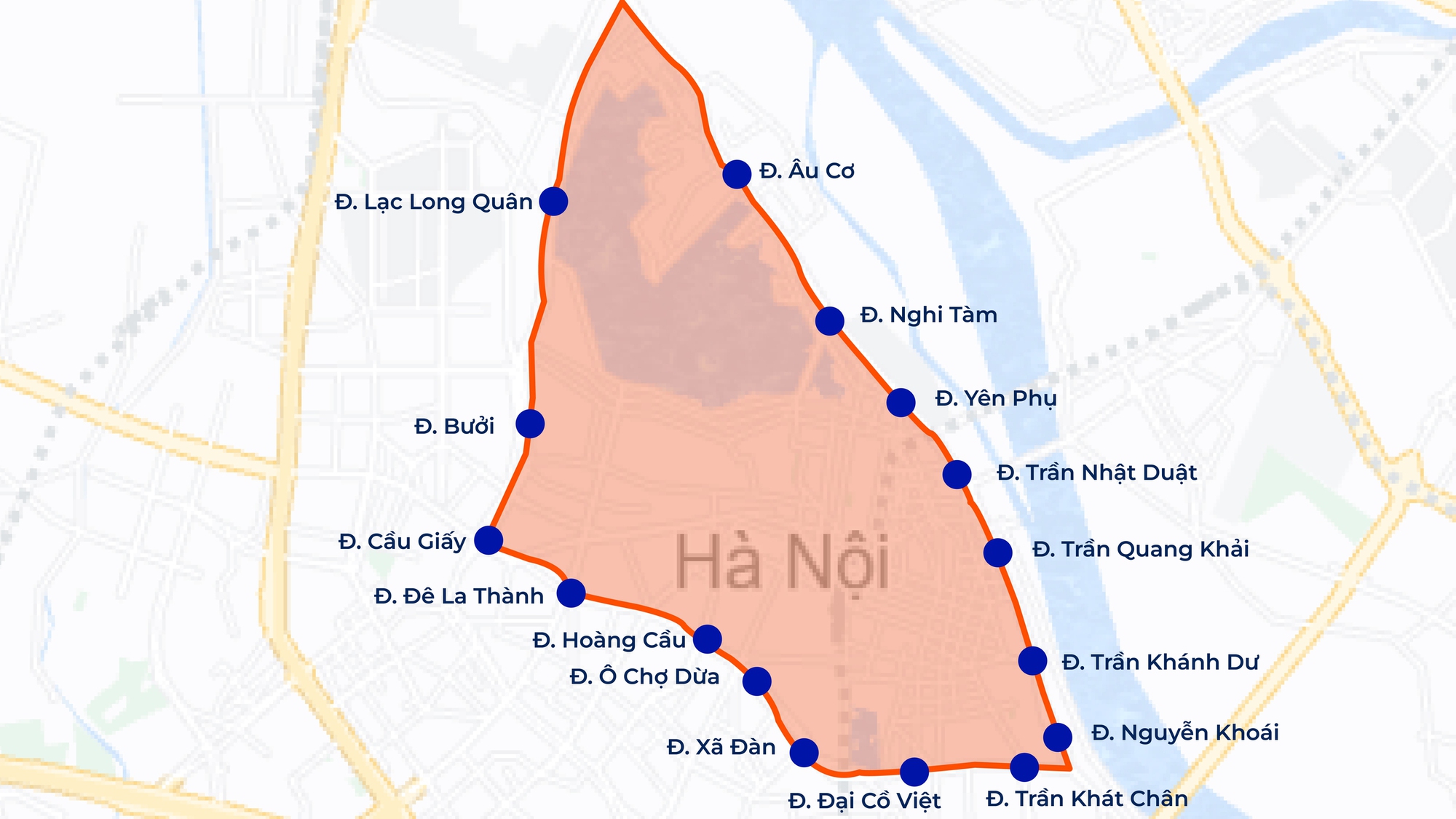 Chi tiết cấm xe máy xăng tại Hà Nội theo khung giờ và khu vực cụ thể - Ảnh 2.