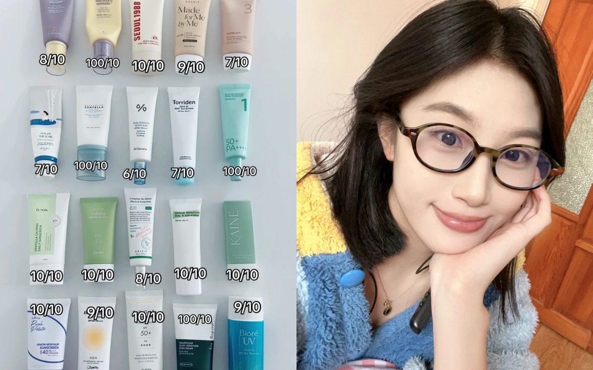 Thử hơn 20 kem chống nắng Hàn, nàng blogger chỉ giữ lại đúng 4 lọ đáng mua nhất - Ảnh 1.