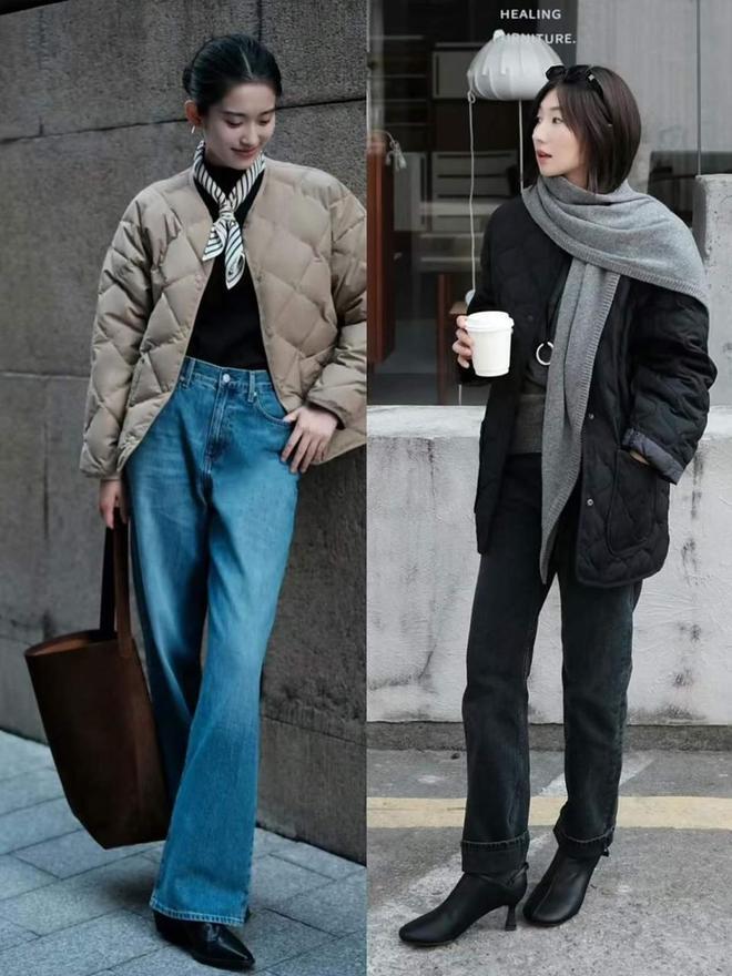 Năm nay không còn mốt áo phao to sụ: Cả phố đang mặc 