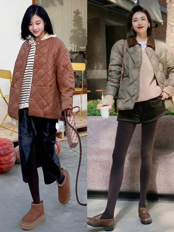 Năm nay không còn mốt áo phao to sụ: Cả phố đang mặc 