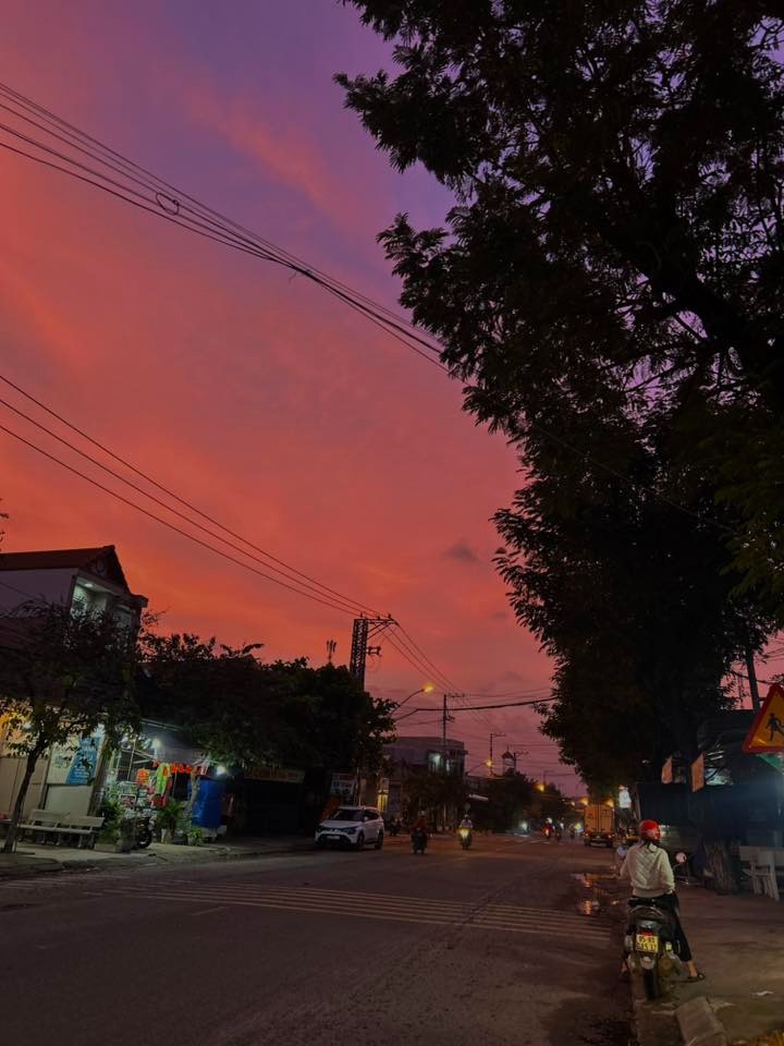 Bầu trời tím lịm tìm sim rực rỡ ở Khánh Hòa khiến mạng xã hội dậy sóng - Ảnh 10.