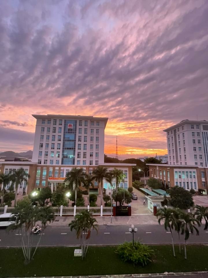 Bầu trời tím lịm tìm sim rực rỡ ở Khánh Hòa khiến mạng xã hội dậy sóng - Ảnh 3.