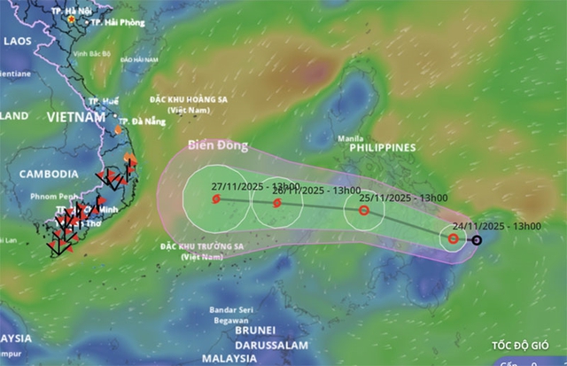 Người dân từ Đà Nẵng đến Lâm Đồng cần lưu ý trước bão số 15 - Ảnh 10.