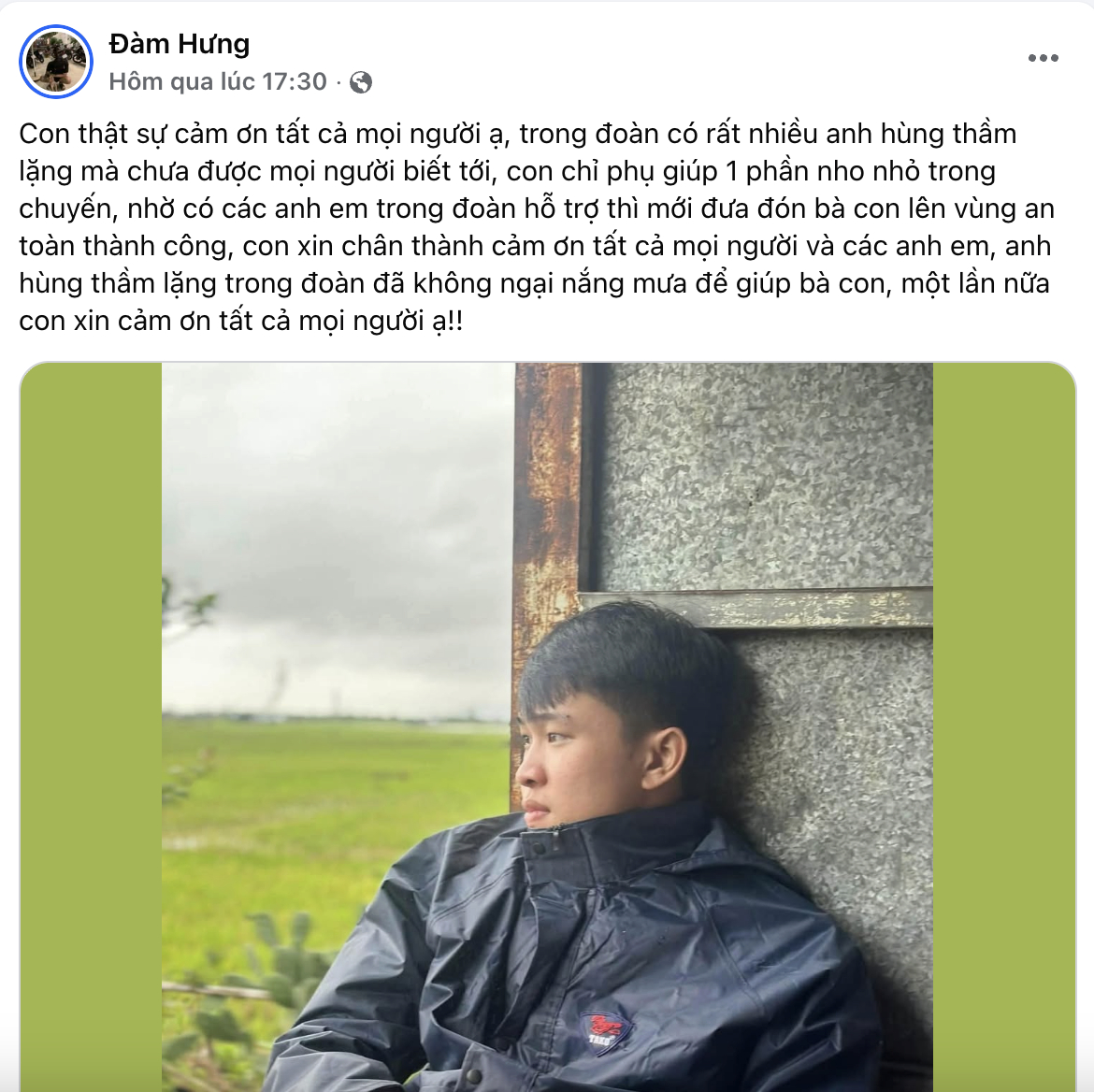 Đàm Vĩnh Hưng cứu người trong mưa lũ: Hành động dũng cảm và ý nghĩa xã hội - Ảnh 4.