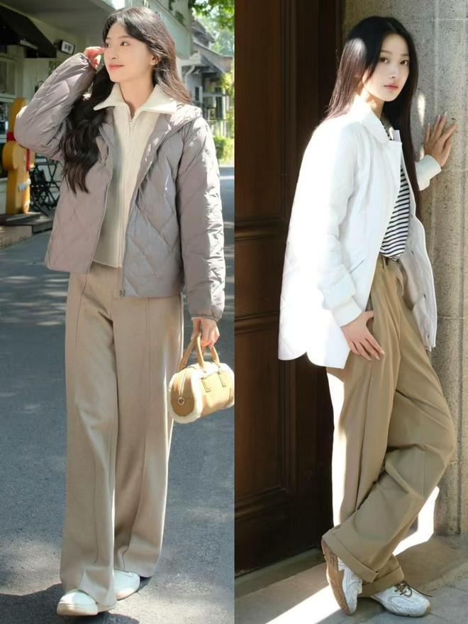 Năm nay không còn mốt áo phao to sụ: Cả phố đang mặc 