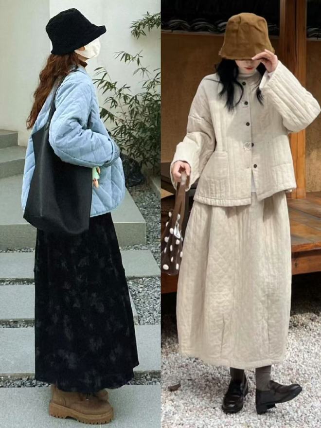 Năm nay không còn mốt áo phao to sụ: Cả phố đang mặc 