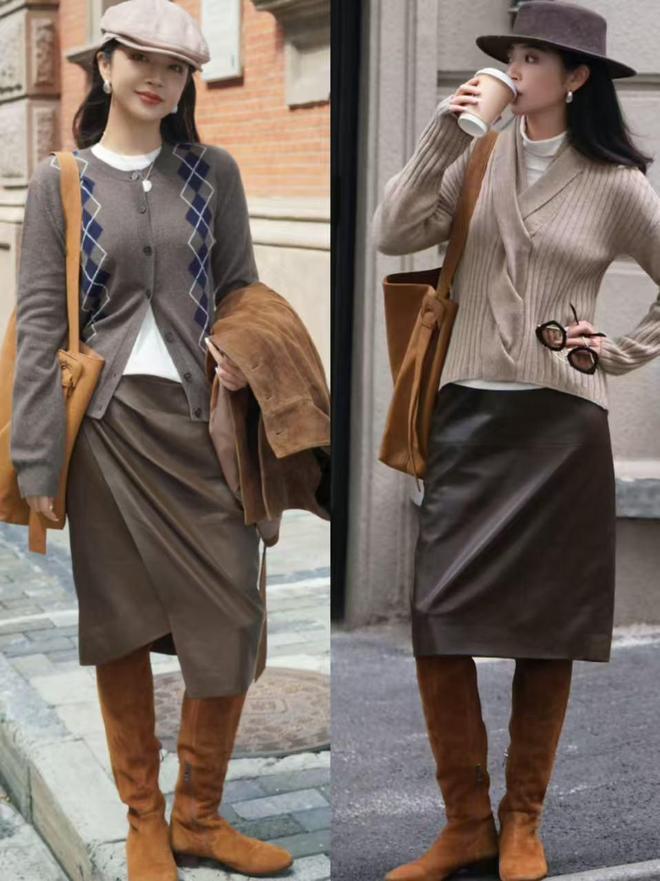 Kiểu áo len họa tiết đang gây sốt mùa lạnh: Dễ mặc, không sến, hợp chị em công sở- Ảnh 10.