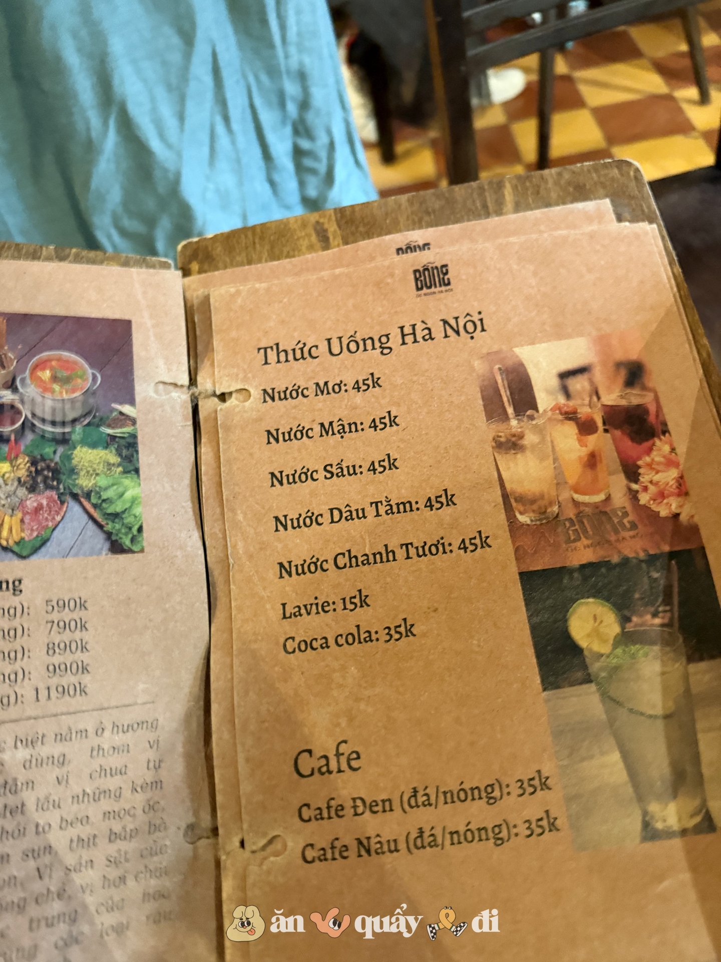 Quán ăn Hà Nội được Bảo Anh khen ngon Quán ăn Hà Nội được Bảo Anh khen ngon