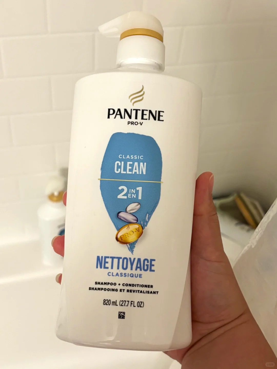 4 lọ gội xả 2 trong 1 là 