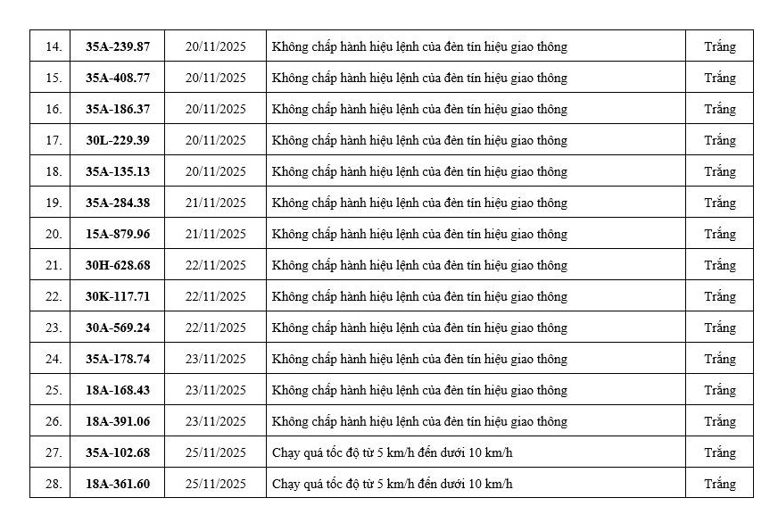 Chủ xe vi phạm giao thông tại Ninh Bình , Hưng Yên nhanh chóng nộp phạt theo Nghị định 168 - Ảnh 2.
