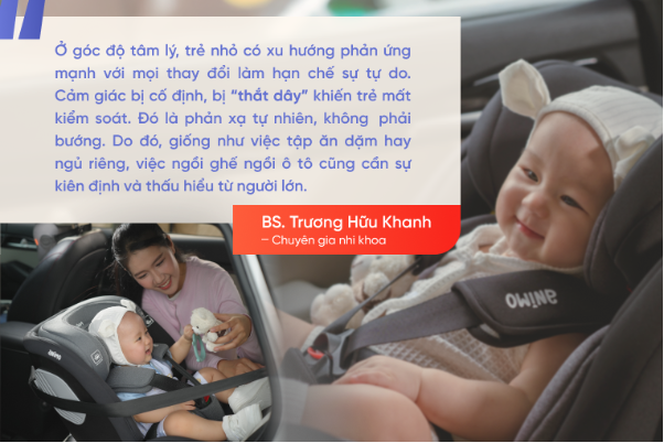 4 lưu ý quan trọng khi cho con dùng ghế ngồi ô tô - Ảnh 1. 4 lưu ý quan trọng khi cho con dùng ghế ngồi ô tô - Ảnh 1.