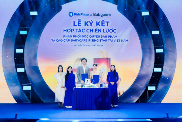 KidsPlaza hợp tác cùng tập đoàn Babycare ra mắt dòng tã cao cấp Babycare Rising Star tại Việt Nam - Ảnh 1.