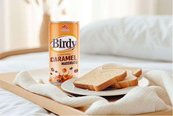 Thử ngay Cafe Birdy® phiên bản giảm đường, lại còn thêm hương Caramel Macchiato cực chất - Ảnh 3.