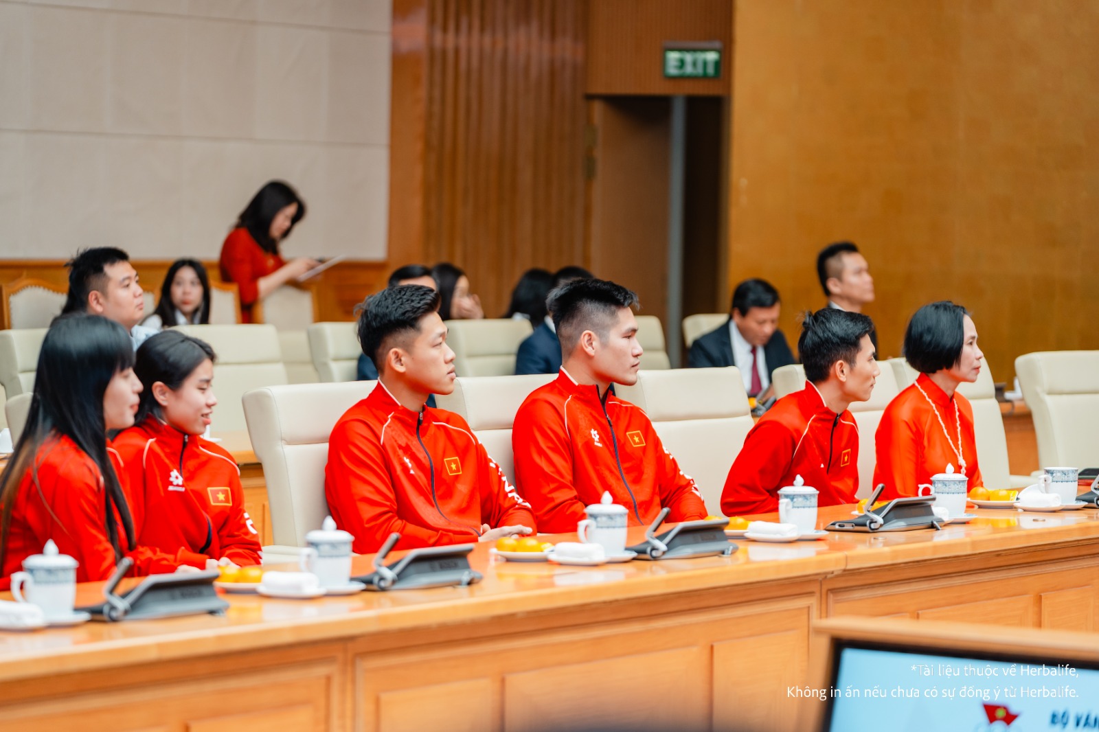 Herbalife Việt Nam đồng hành Lễ Xuất Quân của Đoàn Thể Thao Việt Nam tham dự SEA Games 33- Ảnh 3. Herbalife Việt Nam đồng hành Lễ Xuất Quân của Đoàn Thể Thao Việt Nam tham dự SEA Games 33- Ảnh 3.