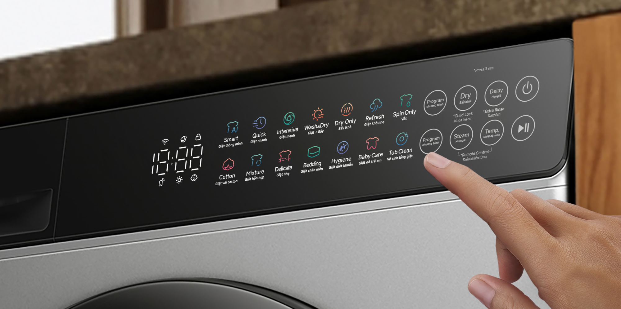 Giặt sạch tức thì, tận hưởng tiện nghi chuẩn smart home với Mijia Washer Dryer 10.5kg- Ảnh 4.