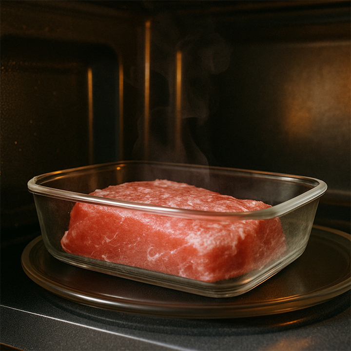 Rã đông thịt bằng lò vi sóng thế nào là đúng cách? - Ảnh 3.