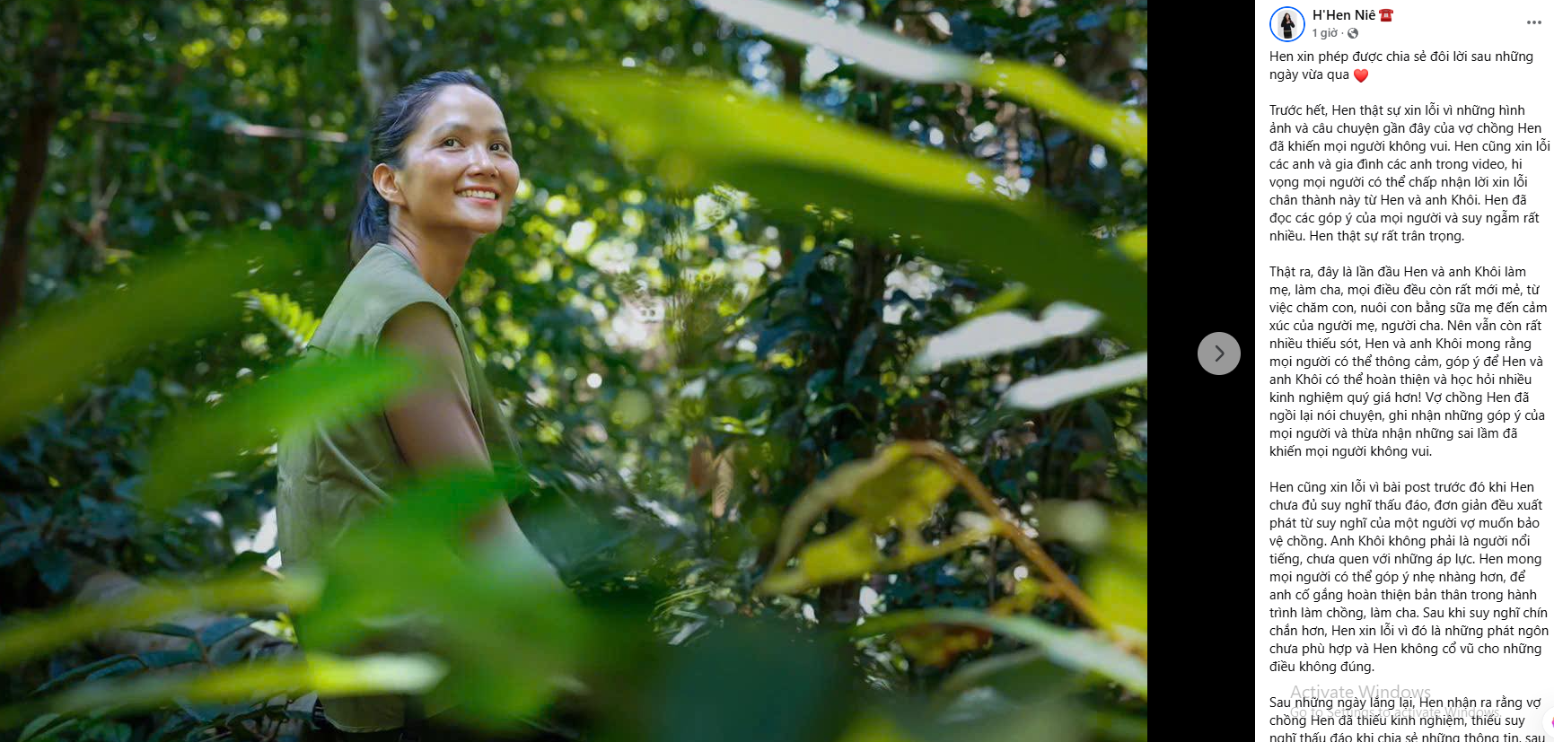 Hoa hậu H'Hen Niê xin lỗi - Ảnh 2. Hoa hậu H'Hen Niê xin lỗi - Ảnh 2.