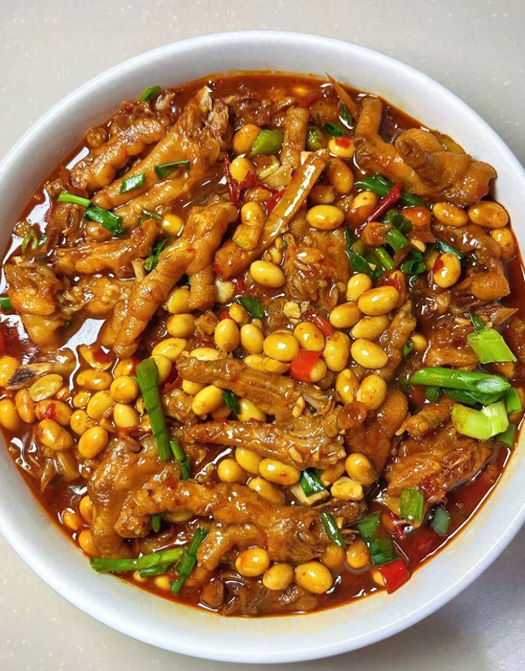 Món chân gà hầm đậu nành thơm ngon và bổ dưỡng