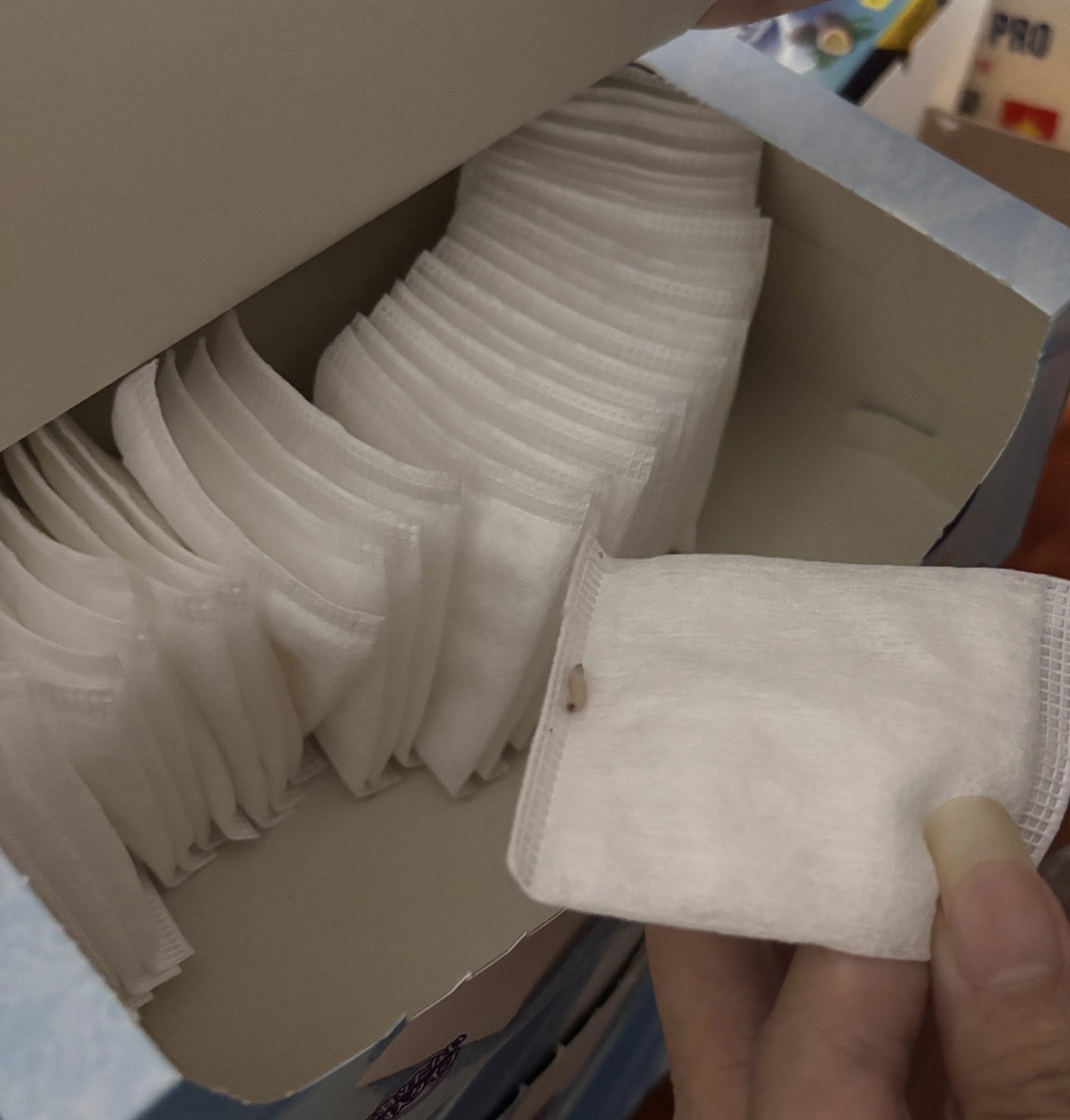 Kết luận kiểm tra vụ bông tẩy có dòi mua trên livestream Hannah Olala- Ảnh 1.