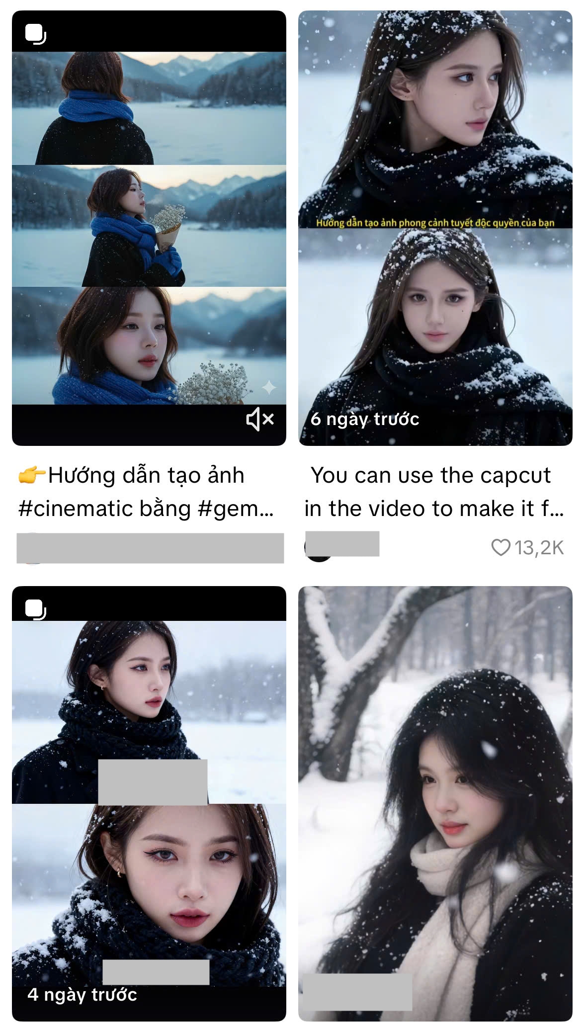 Rầm rộ trend “đứng giữa trời tuyết” bằng AI: Vì sao hot? Tạo ảnh thế nào? - Ảnh 1.