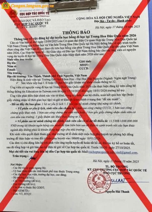 Cảnh báo thủ đoạn lừa đảo nhắm vào sinh viên: Kẻ gian tung chiêu mới, rất tinh vi trên mạng xã hội - Ảnh 2.