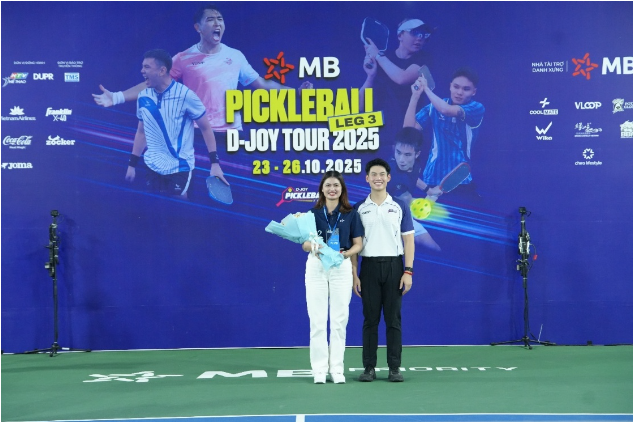 Chặng 3 MB Pickleball D-Joy Tour 2025: Bứt phá hướng đến Vietnam Masters - Ảnh 3. Chặng 3 MB Pickleball D-Joy Tour 2025: Bứt phá hướng đến Vietnam Masters - Ảnh 3.
