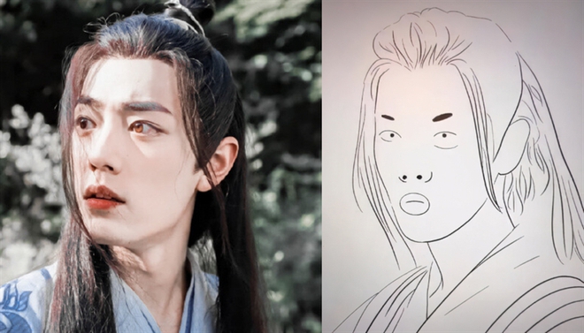 Sinh viên Mỹ thuật nổi hứng vẽ chân dung idol, netizen xem xong: Vẽ rất đỉnh, đề nghị lần sau đừng vẽ nữa!- Ảnh 7.