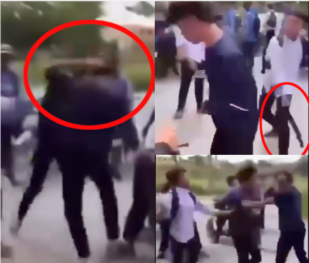 Clip nam sinh bị hành hung gây phẫn nộ cộng đồng mạng - Ảnh 1. Clip nam sinh bị hành hung gây phẫn nộ cộng đồng mạng - Ảnh 1.