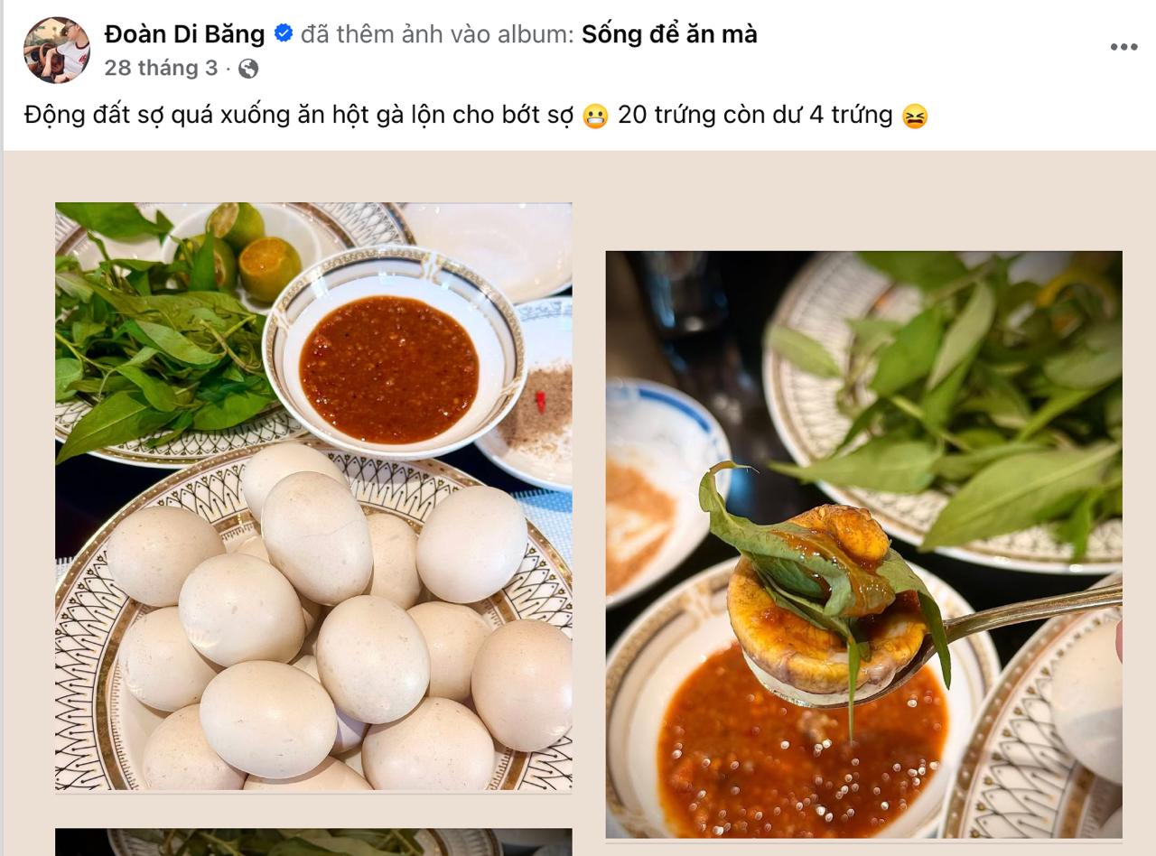 16 quả trứng gà lộn của Đoàn Di Băng - Ảnh 1. 16 quả trứng gà lộn của Đoàn Di Băng - Ảnh 1.