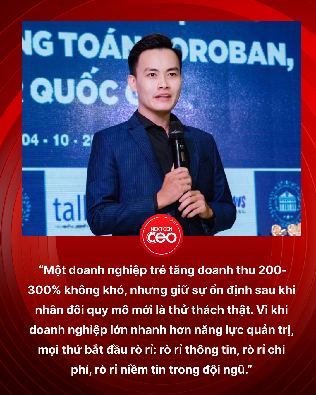 Chủ tịch ERIC Capital Nguyễn Thúc Khoa: Tăng doanh thu 200-300% không khó, nhưng CEO rất dễ đánh mất trục giá trị nếu ra quyết định chỉ để “chứng minh mình” - Ảnh 2. Chủ tịch Vietnam CEO Council Nguyễn Thúc Khoa: Tăng doanh thu 200-300% không khó, nhưng CEO rất dễ đánh mất trục giá trị nếu ra quyết định chỉ để “chứng minh mình” - Ảnh 2.