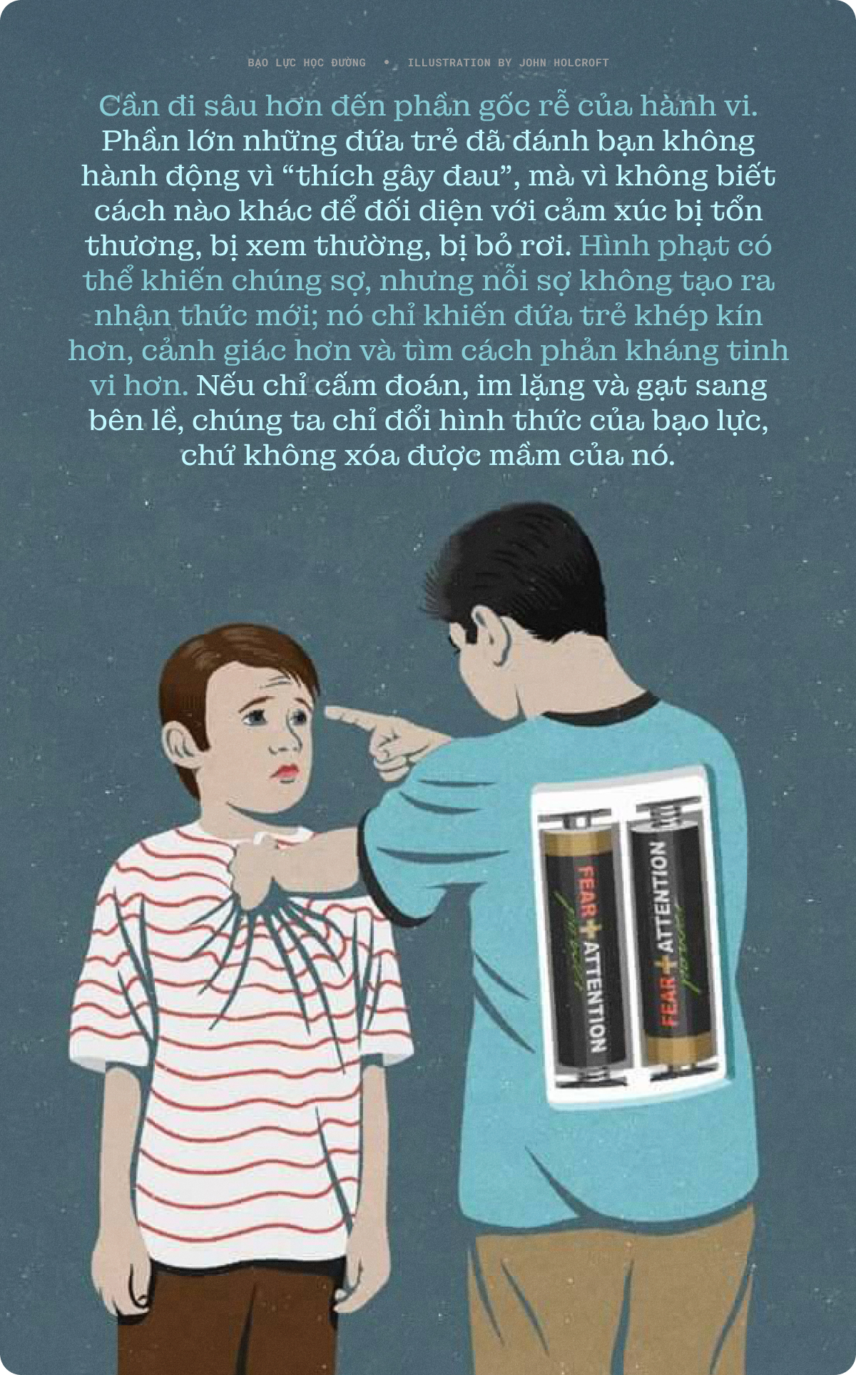 Những vết thương hở từ bạo lực học đường - Ảnh 2. Những vết thương hở từ bạo lực học đường - Ảnh 2.