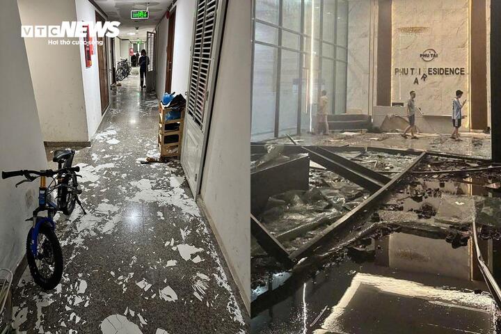 Cảnh tượng đau lòng khi bão số 13 đi qua - Ảnh 1. Cảnh tượng đau lòng khi bão số 13 đi qua - Ảnh 1.