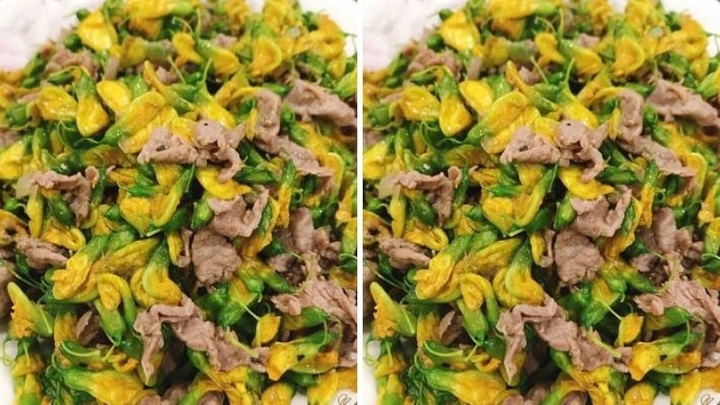 Cách làm bò xào bông điên điển thơm ngon - Ảnh 1.