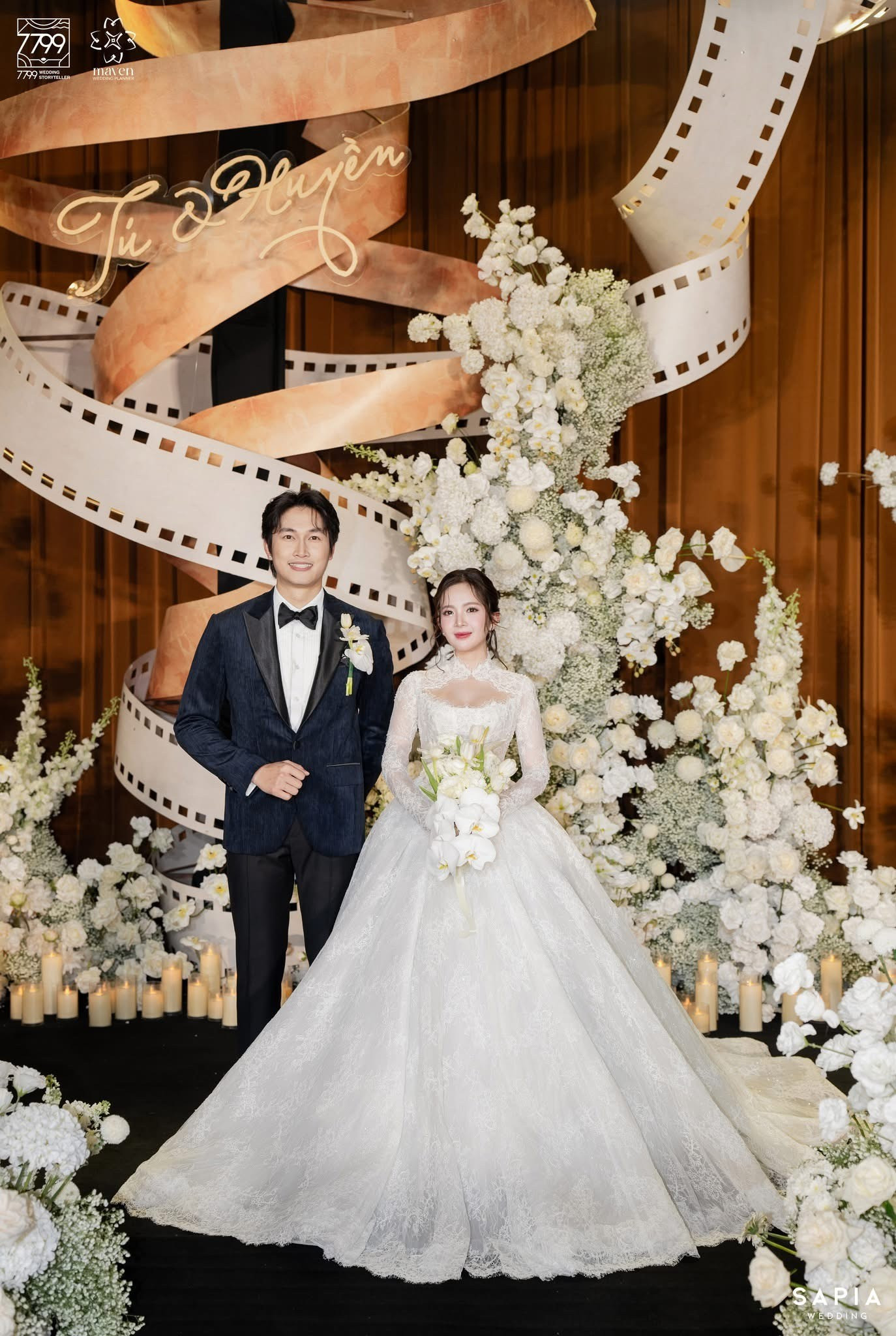 Ngọc Huyền liên tục khóc trong đám cưới với Đình Tú - Ảnh 7.