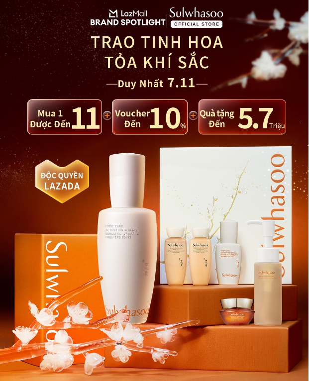 Đại tiệc 11.11 - Lazada thả deal độc quyền lên đến 50%++ với loạt thương hiệu lớn, chị em đua nhau chốt đơn - Ảnh 1. Đại tiệc 11.11 - Lazada thả deal độc quyền lên đến 50%++ với loạt thương hiệu lớn, chị em đua nhau chốt đơn - Ảnh 1.