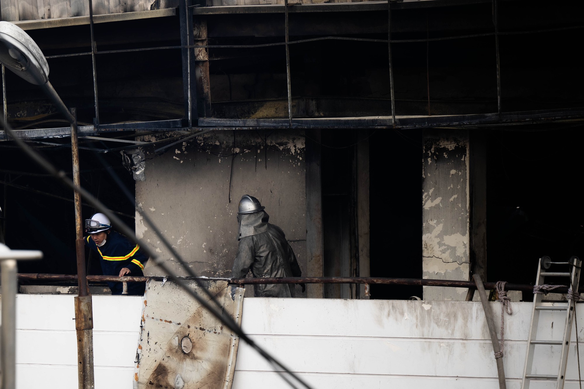 Hiện trường vụ cháy Nhà máy Bia Hà Nội Habeco- Ảnh 7.